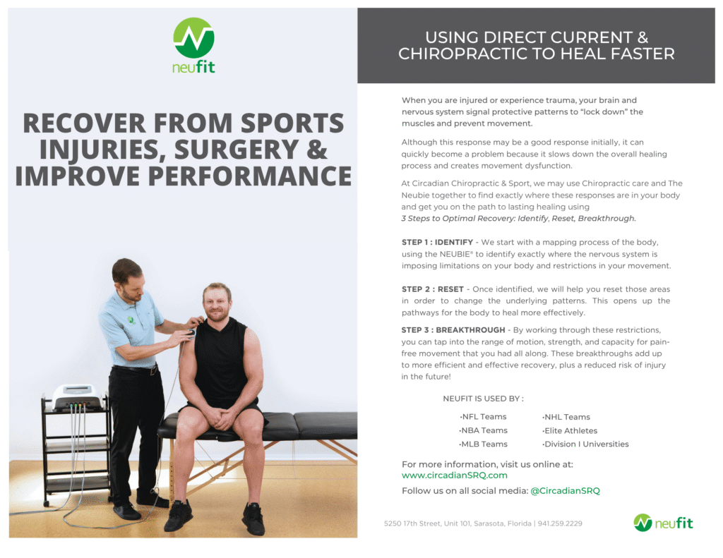 Hip, Knee, & Foot Injuries neufit and the neubie in sarasota